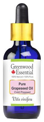 Greenwood Essential Pure Grapeseed Oil (Vitis vinifera) with Glass Dropper 100 Natural Therapeutic Grade Cold Pressed 50ml
Greenwood Essential Pure Grapeseed Oil (Vitis vinifera) with Glass Dropper 100 Natural Therapeutic Grade Cold Pressed 50ml
