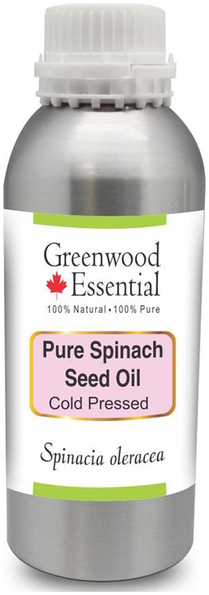 Greenwood Essential Pure Spinach Seed Oil (Spinacia oleracea) 100 Natural Therapeutic Grade Cold Pressed 630ml
Greenwood Essential Pure Spinach Seed Oil (Spinacia oleracea) 100 Natural Therapeutic Grade Cold Pressed 630ml