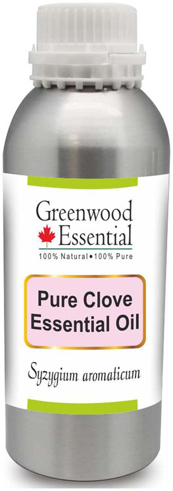 Greenwood Essential Pure Clove Essential Oil (Syzygium aromaticum) 100 Natural Therapeutic Grade Steam Distilled 300ml
Greenwood Essential Pure Clove Essential Oil (Syzygium aromaticum) 100 Natural Therapeutic Grade Steam Distilled 300ml