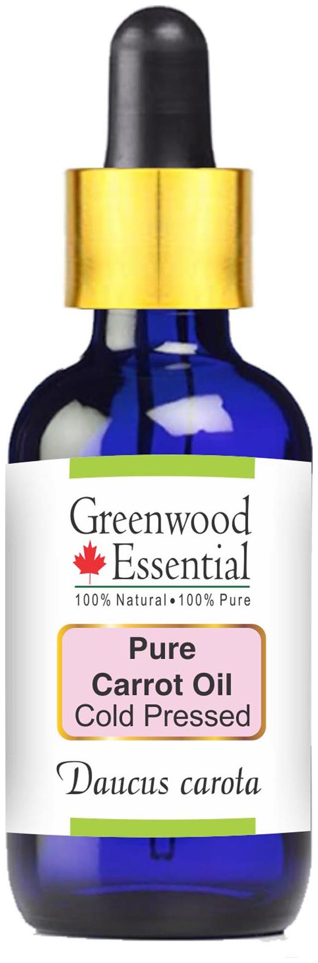 Greenwood Essential Pure Carrot Oil (Daucus carota) with Glass Dropper 100 Natural Therapeutic Grade Cold Pressed 100ml
Greenwood Essential Pure Carrot Oil (Daucus carota) with Glass Dropper 100 Natural Therapeutic Grade Cold Pressed 100ml