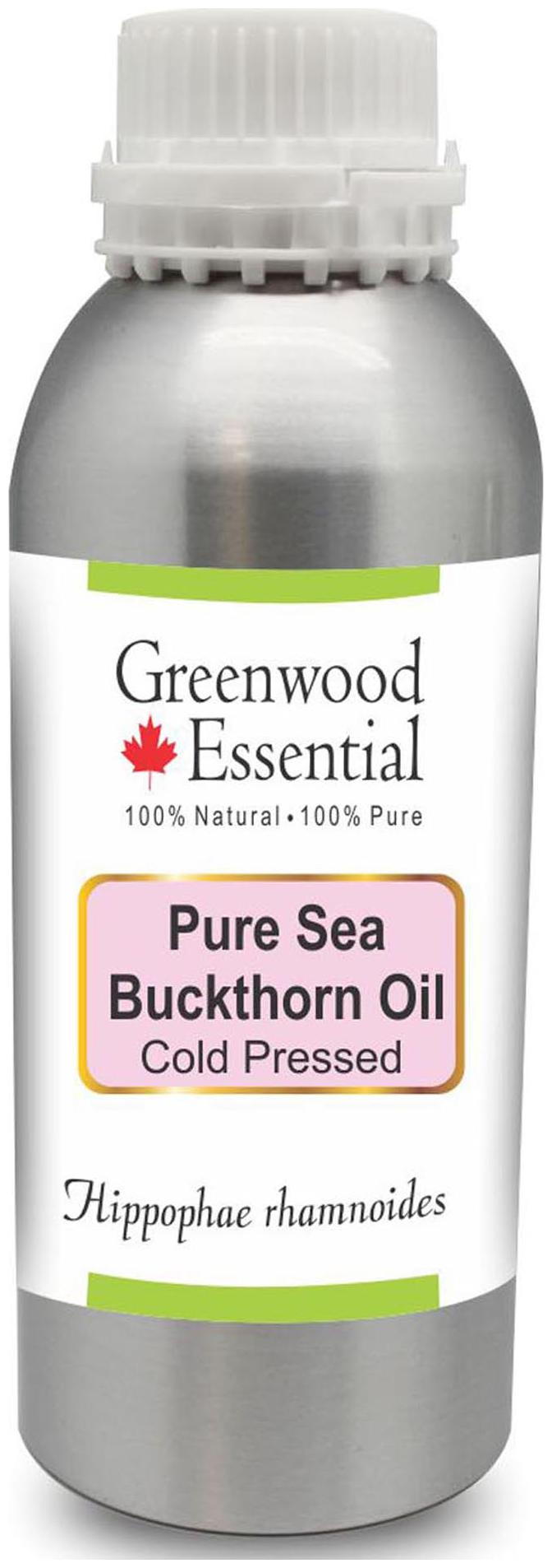 Greenwood Essential Pure Sea Buckthorn Oil (Hippophae rhamnoides) 100 Natural Therapeutic Grade Cold Pressed 1250ml
Greenwood Essential Pure Sea Buckthorn Oil (Hippophae rhamnoides) 100 Natural Therapeutic Grade Cold Pressed 1250ml
