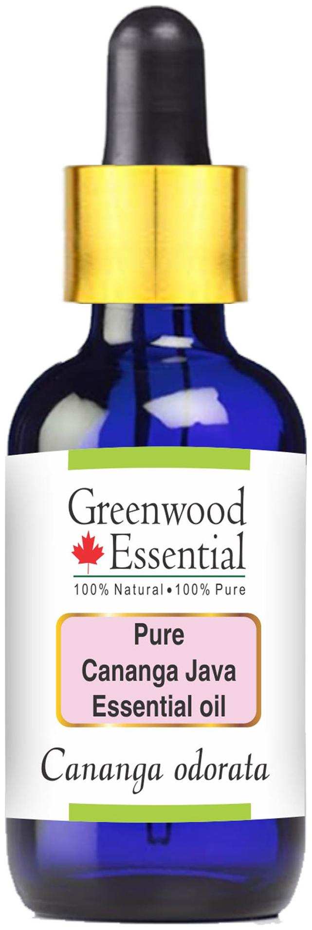 Greenwood Essential Pure Cananga java Essential Oil (Cananga odorata) with Glass Dropper 100 Natural Therapeutic Grade Steam Distilled 10ml
Greenwood Essential Pure Cananga java Essential Oil (Cananga odorata) with Glass Dropper 100 Natural Therapeutic Grade Steam Distilled 10ml