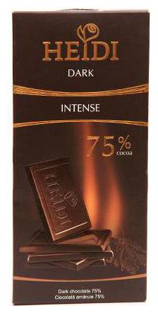 Heidi Intense Dark Chocolate 75 80g