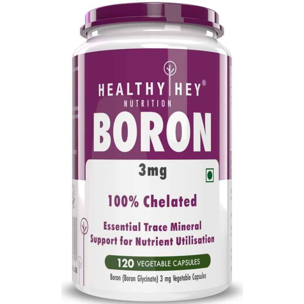 Helathyhey Boron 3Mg - Advanced Chelated 120 Veggie Capsules - Gluten Free Non-Gmo
Helathyhey Boron 3Mg - Advanced Chelated 120 Veggie Capsules - Gluten Free Non-Gmo