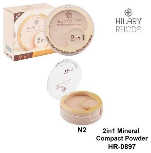 Hilary Rhoda Mineral Compact Powder 2 In 1 Double Concealer Whitening Skin Powder Hr-0897-N2-(12g)
Hilary Rhoda Mineral Compact Powder 2 In 1 Double Concealer Whitening Skin Powder Hr-0897-N2-(12g)