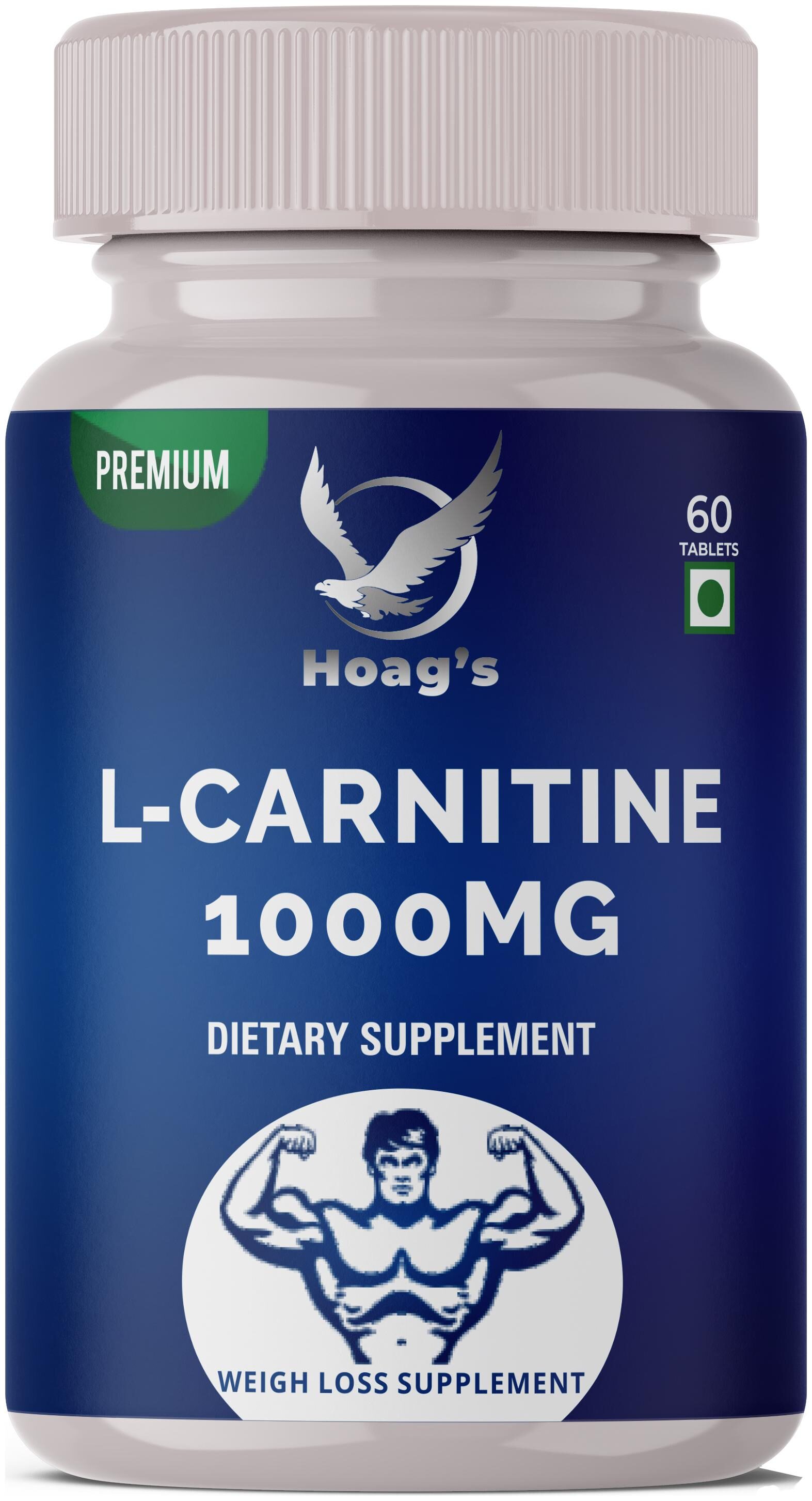 Hoag s L-Carnitine With L-Tartrate 1000mg Per Serving supplement for helping weight lose and support reduce fate Pre Post Workout for Men and Women - 60 veg tablets
Hoag s L-Carnitine With L-Tartrate 1000mg Per Serving supplement for helping weight lose and support reduce fate Pre Post Workout for Men and Women - 60 veg tablets