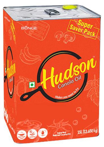 Hudson Hudson Canola Oil 15 L