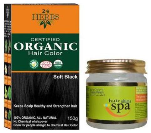 Indus Valley 24 Herbs Natural Soft Black Hair Colour With Ultima Hair Spa (For Stress Remover) Combo Pack
Indus Valley 24 Herbs Natural Soft Black Hair Colour With Ultima Hair Spa (For Stress Remover) Combo Pack