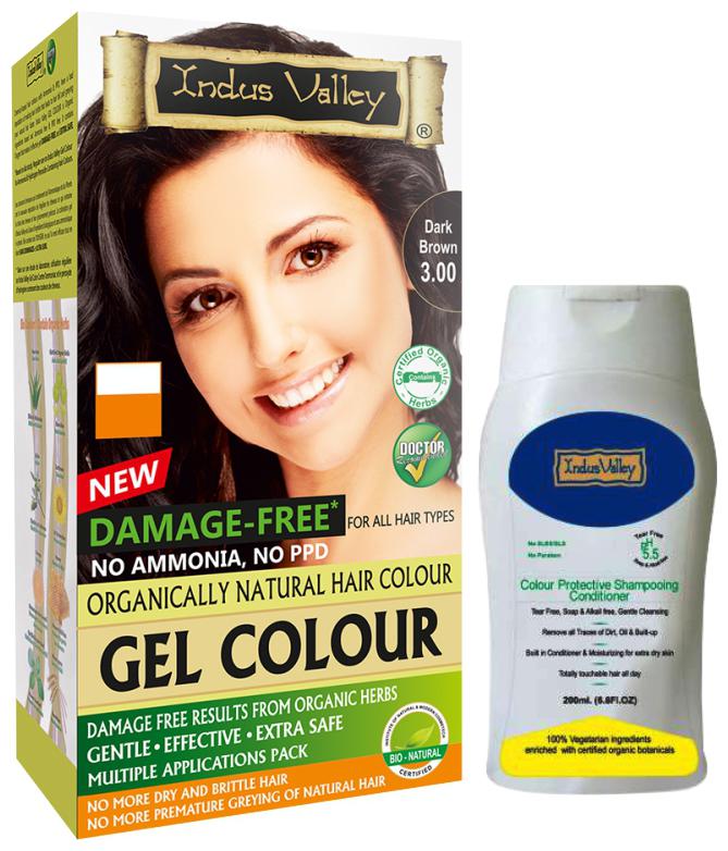 Indus Valley No Amonia Gel Dark Brown 3 00 With Colour Protective Shampoo (200 ml) Conditionong Hair
Indus Valley No Amonia Gel Dark Brown 3 00 With Colour Protective Shampoo (200 ml) Conditionong Hair