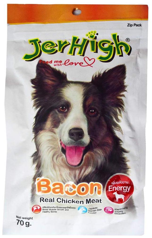 JerHigh Bacon Dog Treats 70g(pack of 3)