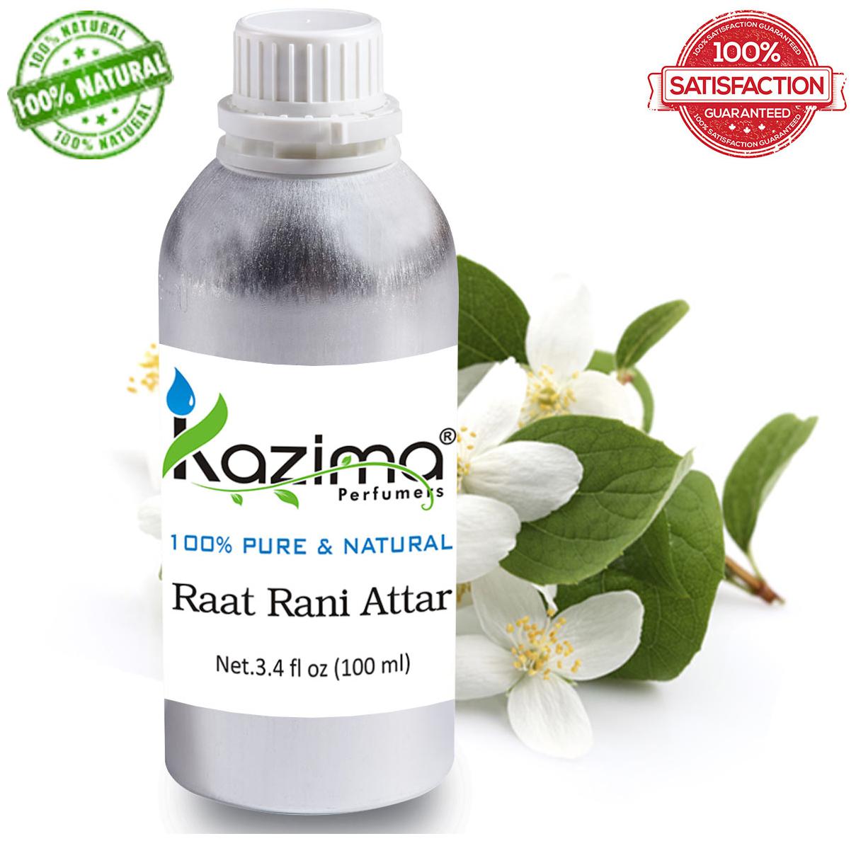 KAZIMA Raat Rani Attar Perfume For Unisex (100 ml) - Pure Natural Undiluted (Non-Alcoholic)
KAZIMA Raat Rani Attar Perfume For Unisex (100 ml) - Pure Natural Undiluted (Non-Alcoholic)