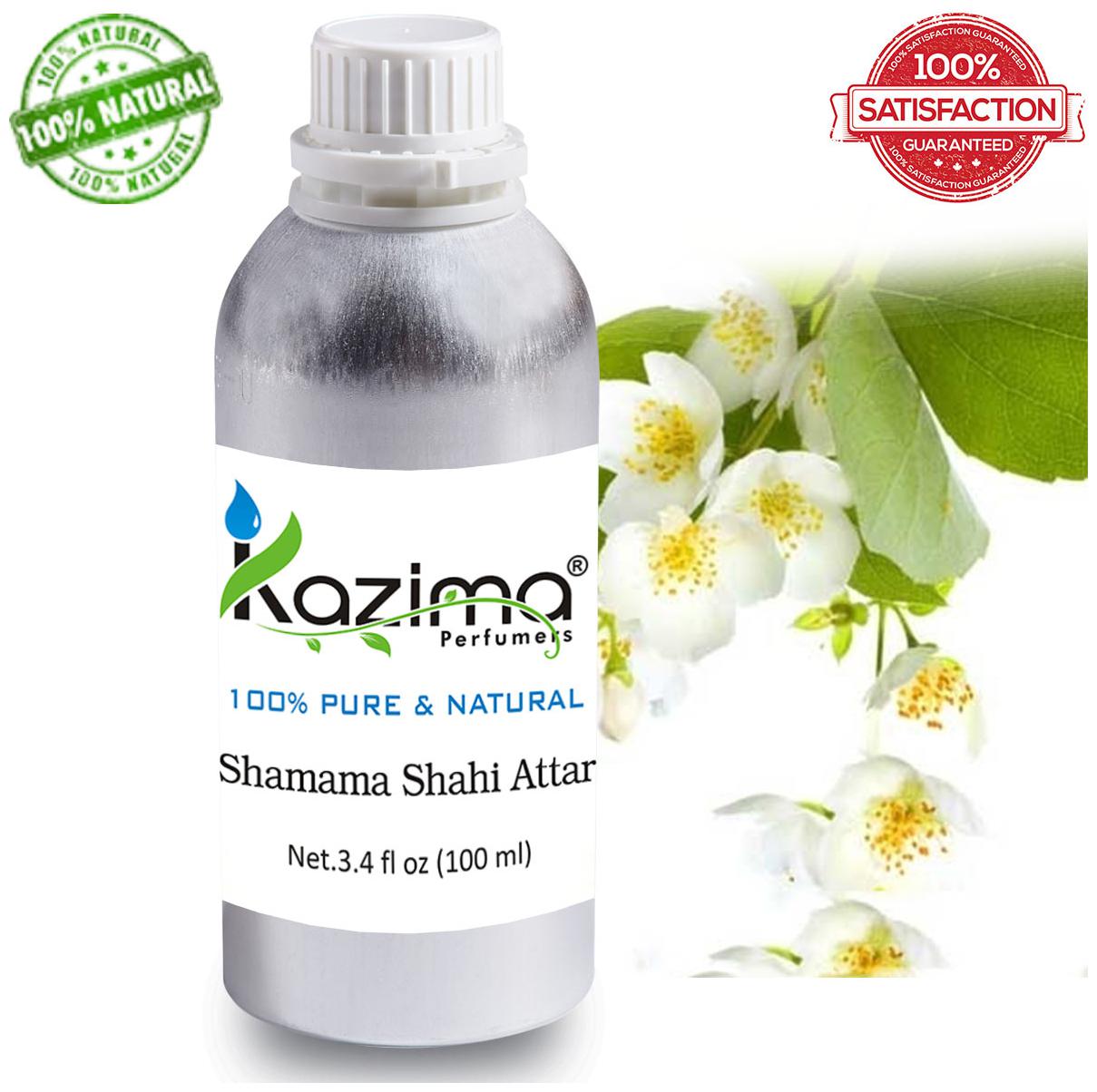 KAZIMA Shamama Shahi Attar Perfume For Unisex (100 ml) - Pure Natural Undiluted (Non-Alcoholic)
KAZIMA Shamama Shahi Attar Perfume For Unisex (100 ml) - Pure Natural Undiluted (Non-Alcoholic)