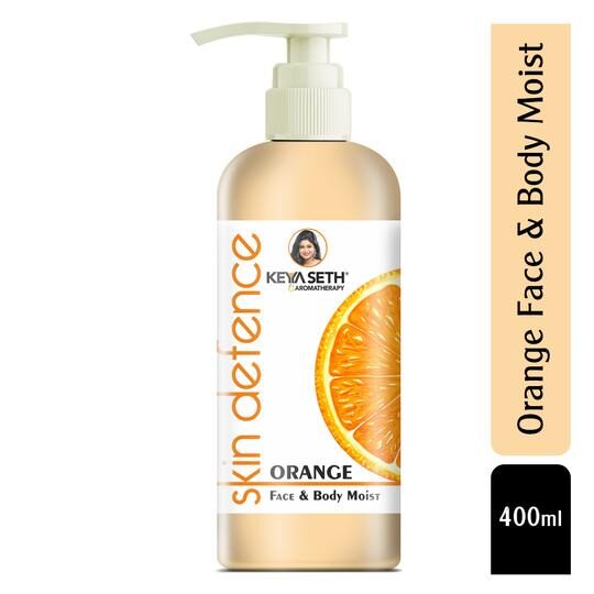 Keya Seth Aromatherapy Skin Defence Orange Face Body Moist Enriched with Orange Carrot Seed Wheatgerm Essential oil 400 ml (Pack Of 1)
Keya Seth Aromatherapy Skin Defence Orange Face Body Moist Enriched with Orange Carrot Seed Wheatgerm Essential oil 400 ml (Pack Of 1)
