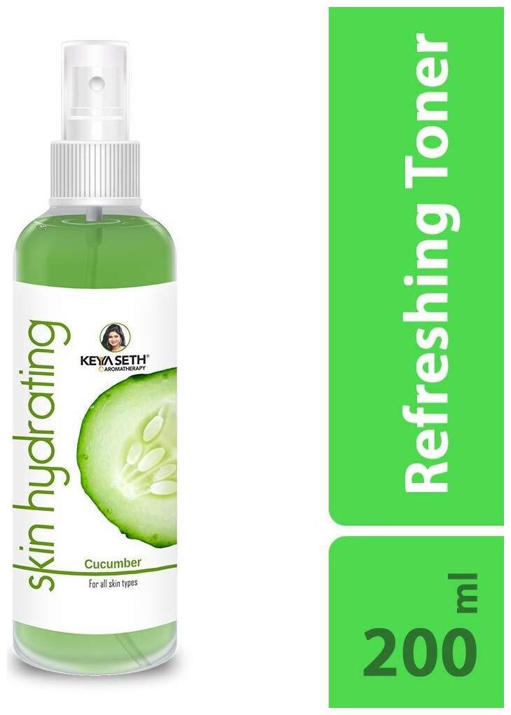 Keya Seth Aromatherapy Skin Hydrating Cucumber Toner Refreshes and Brightens skin 200 ml (Pack of 1)
Keya Seth Aromatherapy Skin Hydrating Cucumber Toner Refreshes and Brightens skin 200 ml (Pack of 1)