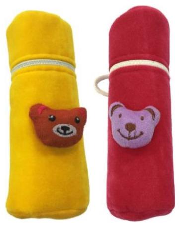 Kidsify New Born Baby Soft Velvet Milk Feeding Bottle Zip Cover with Attractive Cartoon on The Front Suitable for 240ml (Pack of 2)
Kidsify New Born Baby Soft Velvet Milk Feeding Bottle Zip Cover with Attractive Cartoon on The Front Suitable for 240ml (Pack of 2)