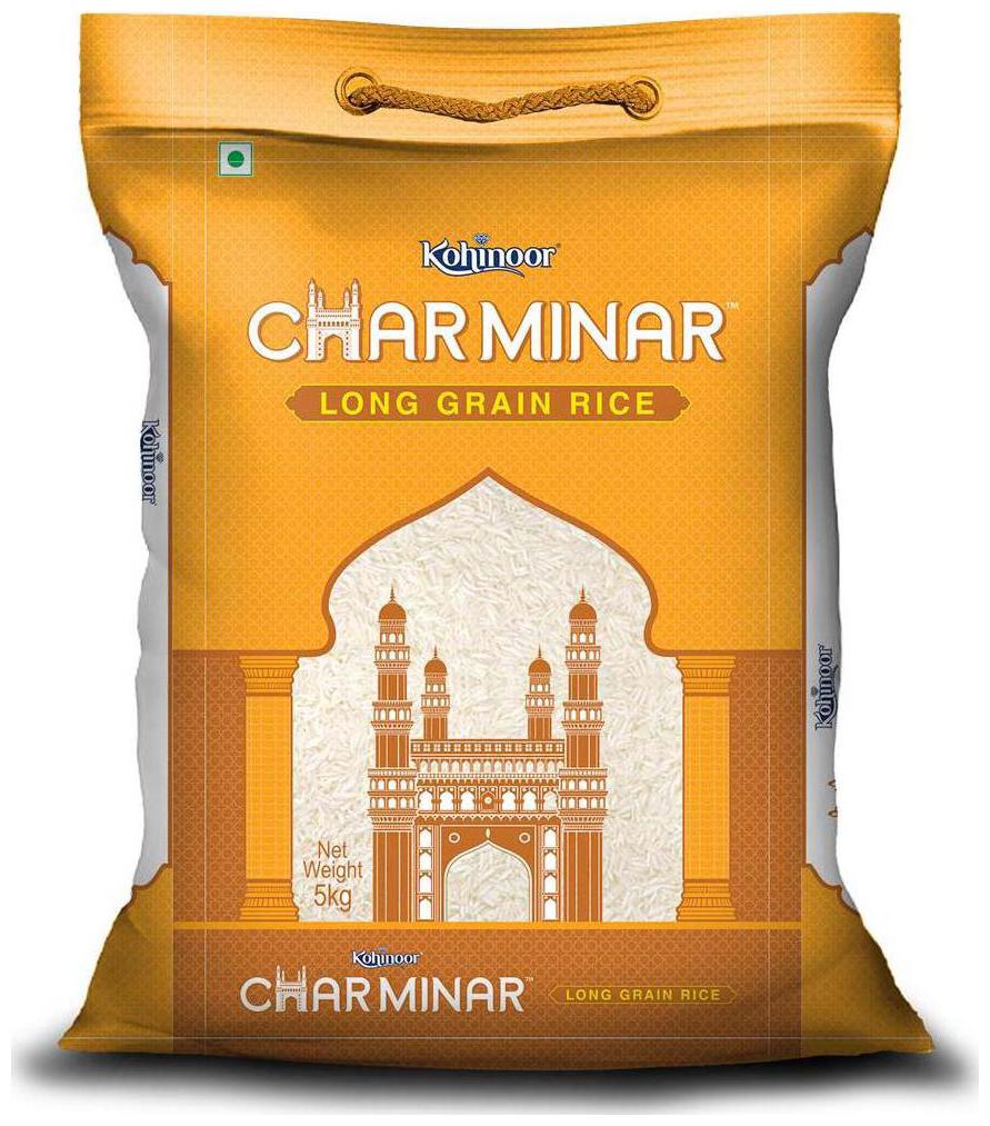 Kohinoor Charminar Long Grain Rice 5 kg
Kohinoor Charminar Long Grain Rice 5 kg