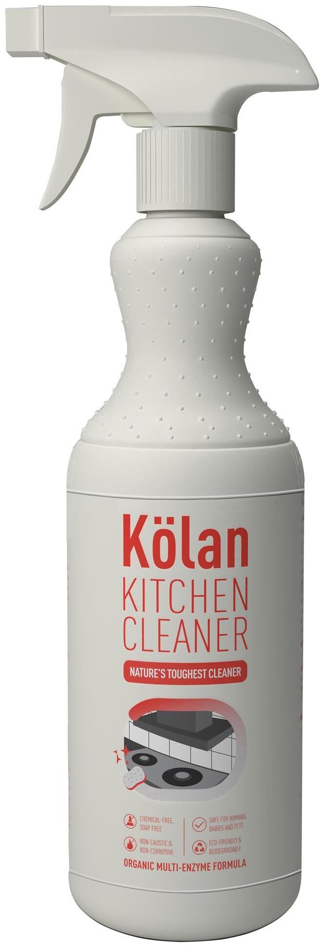 Kolan Organic Eco-Friendly Kitchen Cleaner 700 ml (Suitable for all Surfaces Including Marble Granite Wood Laminated Tiles Stainless Steel and Glass)
Kolan Organic Eco-Friendly Kitchen Cleaner 700 ml (Suitable for all Surfaces Including Marble Granite Wood Laminated Tiles Stainless Steel and Glass)