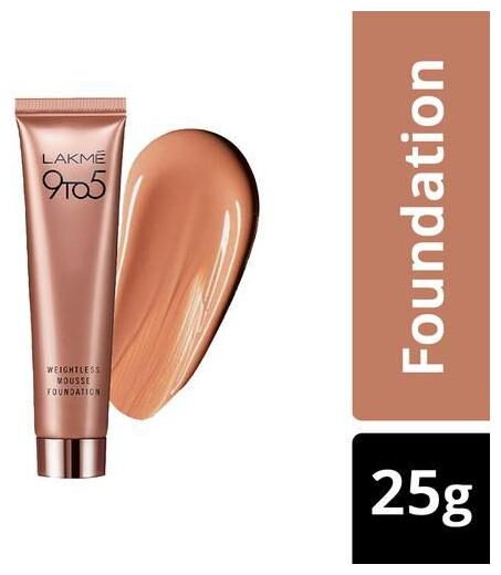 Lakme 9 to 5 Weightless Mousse Foundation 25 g
Lakme 9 to 5 Weightless Mousse Foundation 25 g