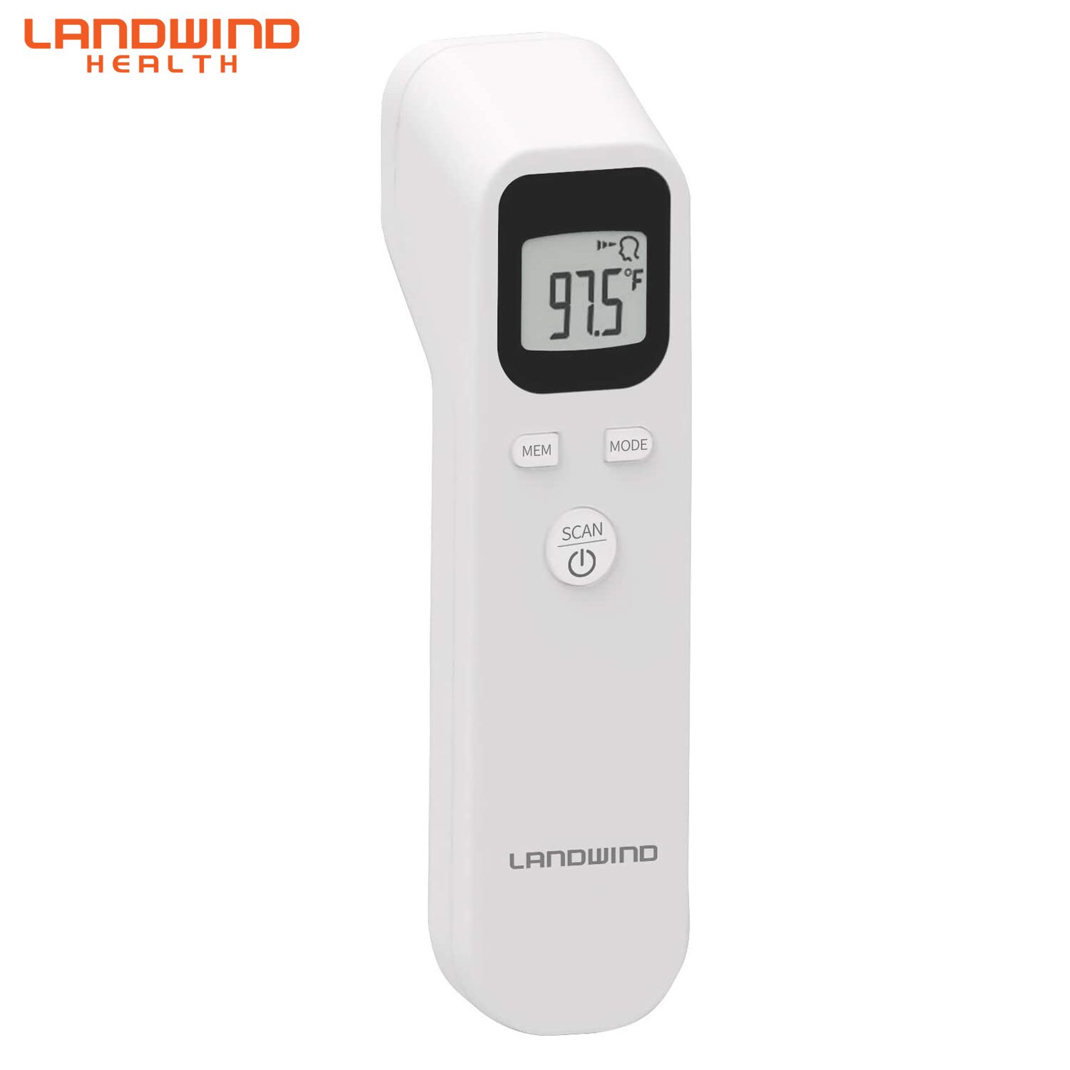 Landwind Health Non-Touch Infrared Thermometer - LW FT118 White
Landwind Health Non-Touch Infrared Thermometer - LW FT118 White