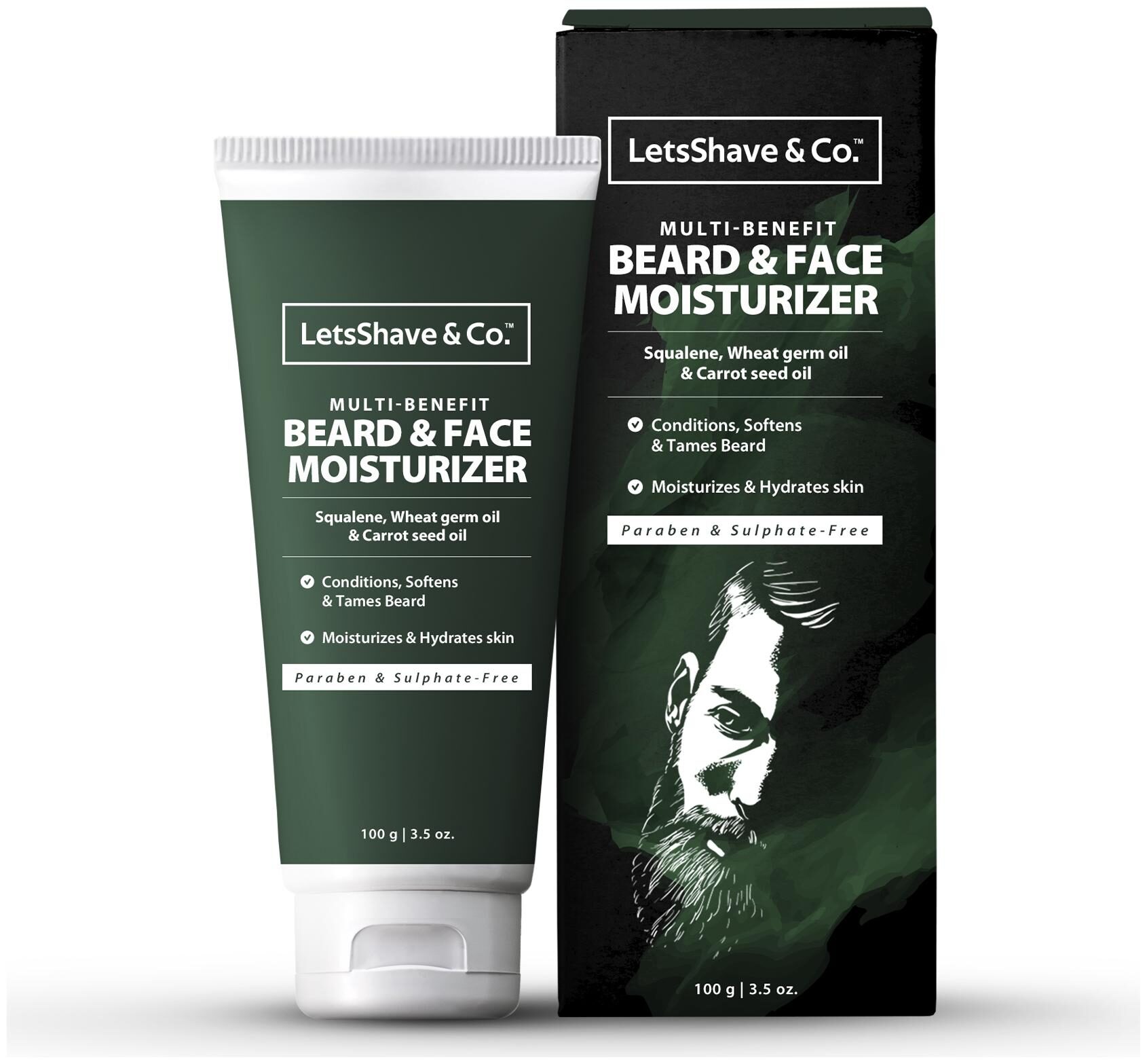 LetsShave Daily Multi-benefit Beard Face Moisturizer for Men Hydrating Brightening 100 g
LetsShave Daily Multi-benefit Beard Face Moisturizer for Men Hydrating Brightening 100 g