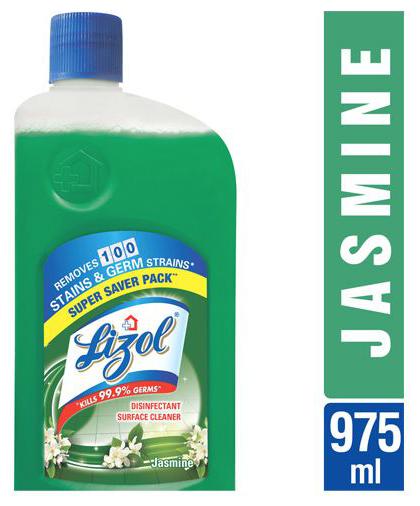 Lizol Disinfectant Surface Cleaner - Jasmine 975 ml
Lizol Disinfectant Surface Cleaner - Jasmine 975 ml