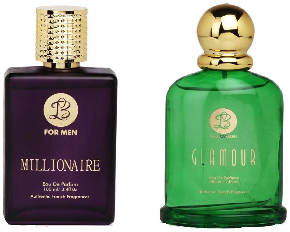Lyla Blanc EDP Mens PLATINUM Lyla Blanc EDP Womens ULTRA VOILET (Pack of 2 Perfume for Couple) (100ml each)
Lyla Blanc EDP Mens PLATINUM Lyla Blanc EDP Womens ULTRA VOILET (Pack of 2 Perfume for Couple) (100ml each)