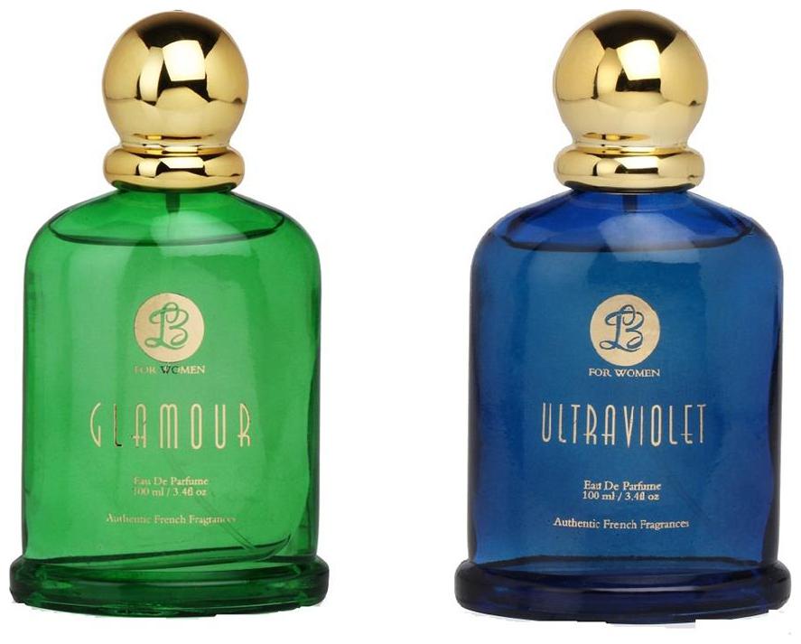 Lyla Blanc EDP GLAMOUR ULTRA VOILET Premium French Perfume for Women (Set of 2) (100ml each)
Lyla Blanc EDP GLAMOUR ULTRA VOILET Premium French Perfume for Women (Set of 2) (100ml each)