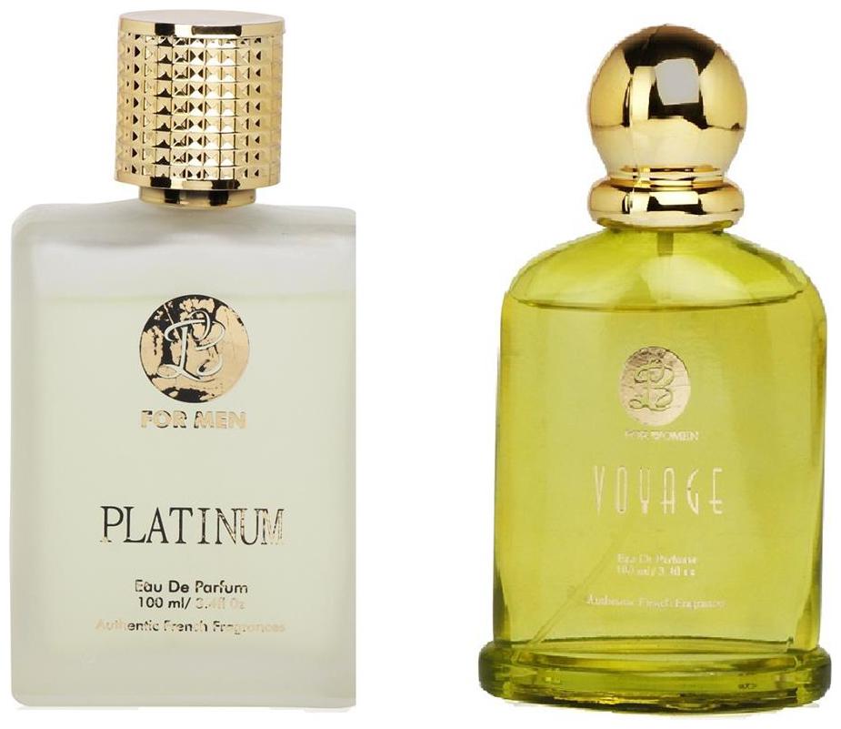 Lyla Blanc EDP Mens PLATINUM Lyla Blanc EDP Womens VOYAGE (Pack of 2 Perfume for Couple) (100ml each)
Lyla Blanc EDP Mens PLATINUM Lyla Blanc EDP Womens VOYAGE (Pack of 2 Perfume for Couple) (100ml each)