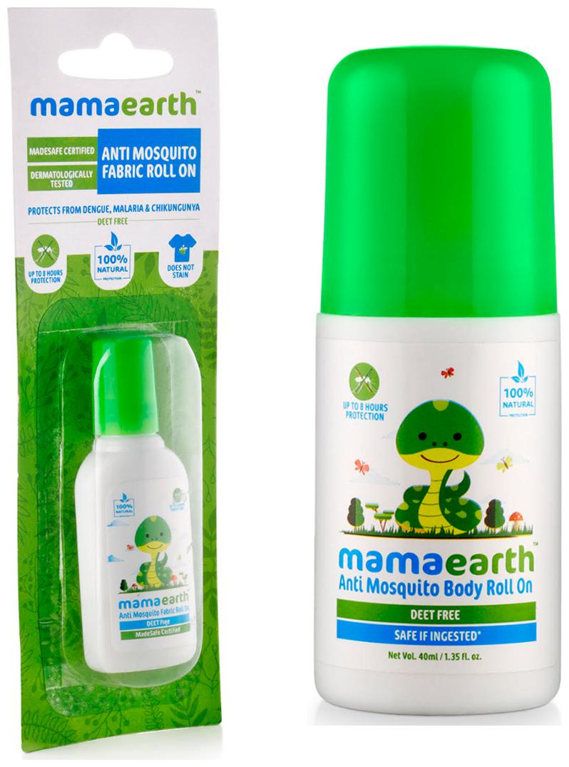 Mamaearth Anti Mosquito Fabric Roll On 8ml and Natural Anti Mosquito Body Roll On 40ml (Pack of 2)
Mamaearth Anti Mosquito Fabric Roll On 8ml and Natural Anti Mosquito Body Roll On 40ml (Pack of 2)