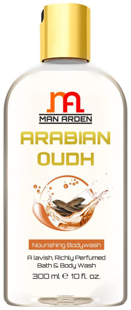 Man Arden Arabian Oudh Luxury MoIsturIsing Shower Gel - A LavIsh Rich Bath and Body Wash - 300 ml
Man Arden Arabian Oudh Luxury MoIsturIsing Shower Gel - A LavIsh Rich Bath and Body Wash - 300 ml