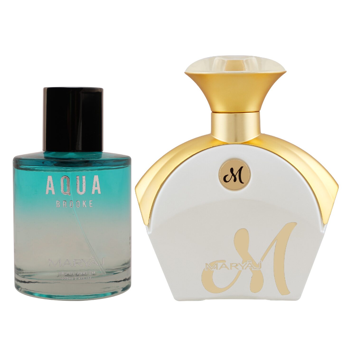 Maryaj Aqua Brooke Eau De Parfum Citrus Floral Perfume 100ml And M WhiteFor Her Eau De Parfum Floral Fruity Perfume 90ml For women (Pack of 2)
Maryaj Aqua Brooke Eau De Parfum Citrus Floral Perfume 100ml And M WhiteFor Her Eau De Parfum Floral Fruity Perfume 90ml For women (Pack of 2)