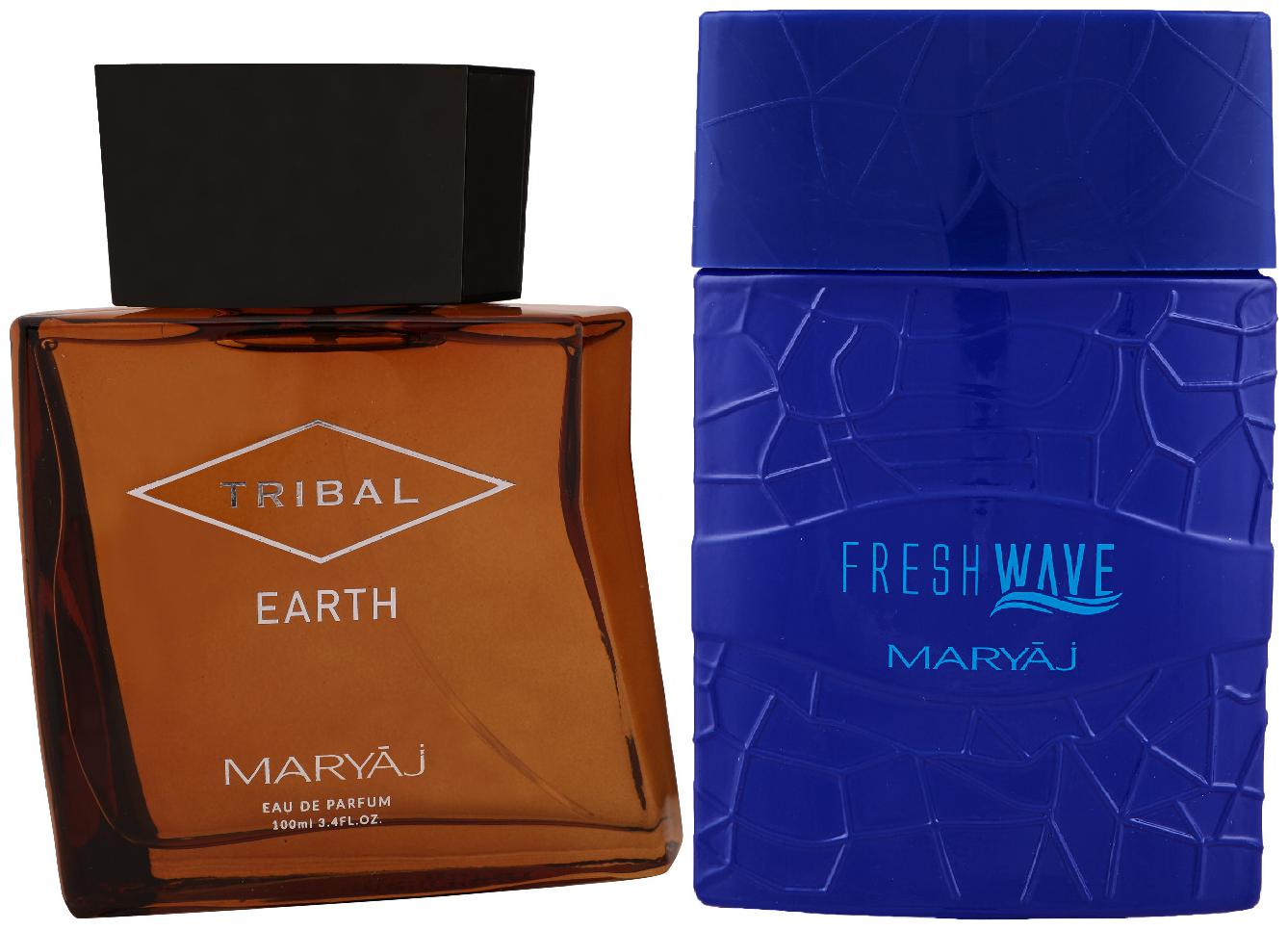 Maryaj Tribal Earth Eau De Parfum Citrus Woody Perfume 100ml for Unisex and Maryaj Fresh Wave Eau De Parfum Citrus Woody Perfume 100ml for Men
Maryaj Tribal Earth Eau De Parfum Citrus Woody Perfume 100ml for Unisex and Maryaj Fresh Wave Eau De Parfum Citrus Woody Perfume 100ml for Men