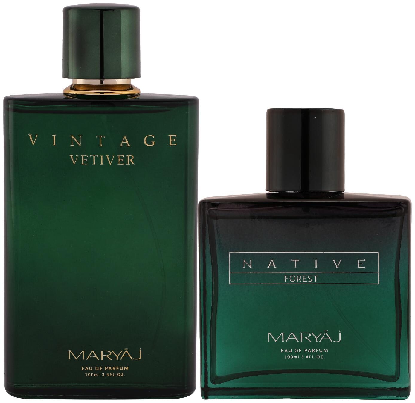 Maryaj Vintage Vetiver Eau De Parfum Citrus Aromatic Perfume 100ml For Unisex And Maryaj Native Forest Eau De Parfum Aromatic Powdery Perfume 100ml For Unisex (Pack Of 2)
Maryaj Vintage Vetiver Eau De Parfum Citrus Aromatic Perfume 100ml For Unisex And Maryaj Native Forest Eau De Parfum Aromatic Powdery Perfume 100ml For Unisex (Pack Of 2)