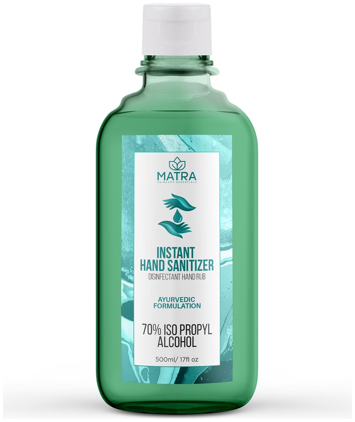 Matra Advanced Hand Sanitizer 70 iso-propyl alcohol based Instant sanitizing Hand Gel with Ayurvedic Formulation For protection Against Germs 500ml
Matra Advanced Hand Sanitizer 70 iso-propyl alcohol based Instant sanitizing Hand Gel with Ayurvedic Formulation For protection Against Germs 500ml