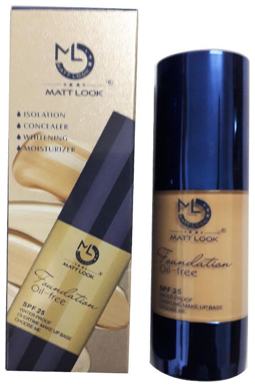 Matt Look H12-101 Oil Free Spf 25 Water Proof Foundation For Wheatish Skin Color 30ml
Matt Look H12-101 Oil Free Spf 25 Water Proof Foundation For Wheatish Skin Color 30ml