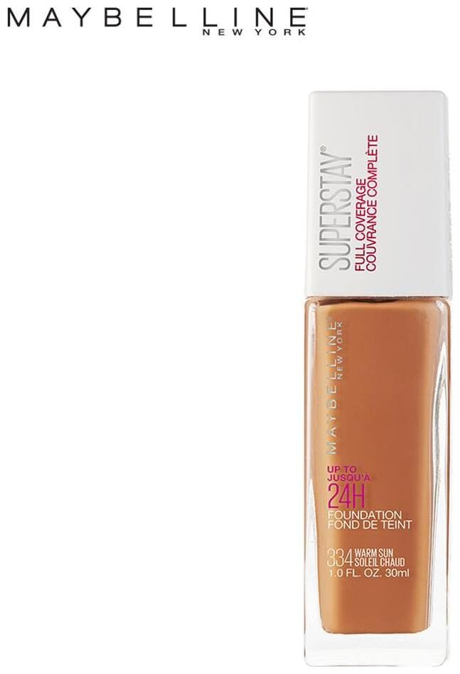 Maybelline New York Super Stay 24H Full coverage Liquid Foundation Warm Sun 334(Pack of 1)
Maybelline New York Super Stay 24H Full coverage Liquid Foundation Warm Sun 334(Pack of 1)