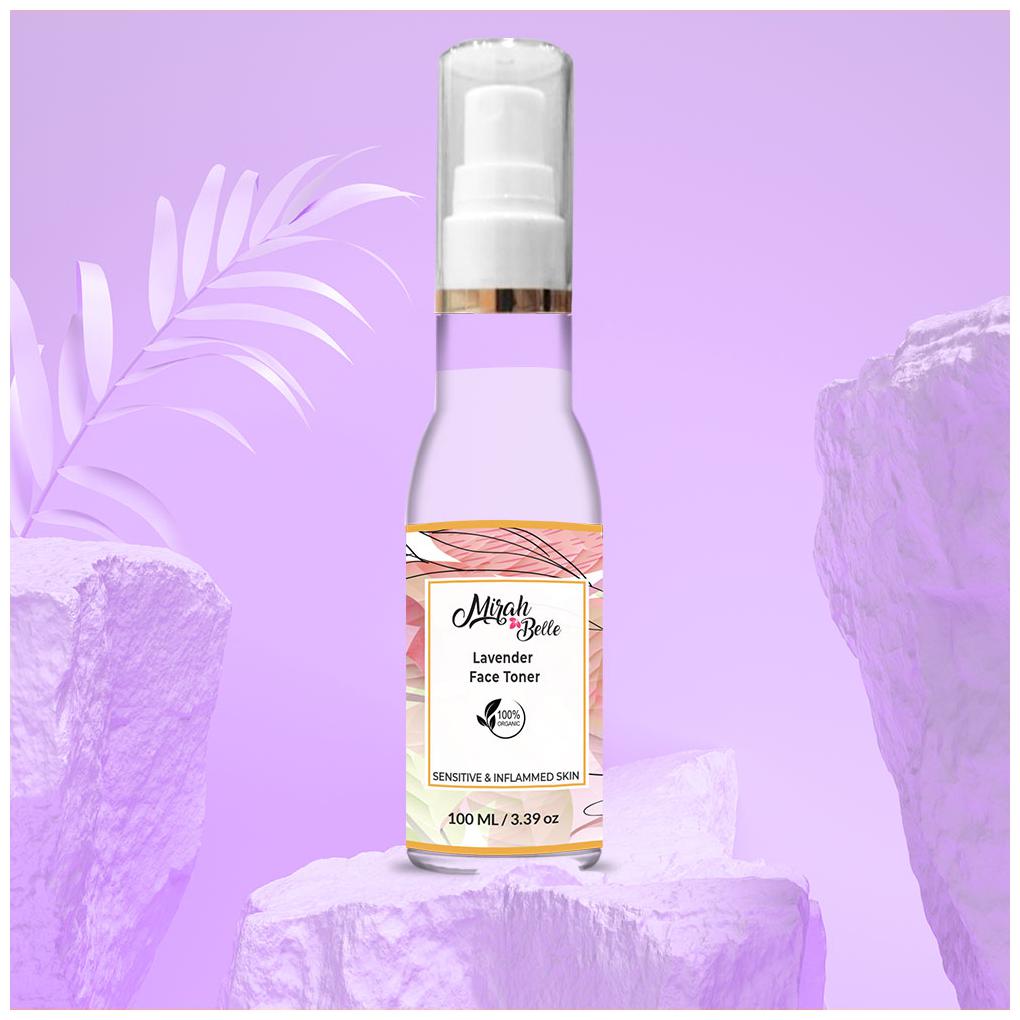 Mirah Belle -Lavender Sensitive Skin Face Toner -100 ml - Soothes Redness Inflammation - Natural Vegan Cruelty Free Alcohol Free Paraben Free
Mirah Belle -Lavender Sensitive Skin Face Toner -100 ml - Soothes Redness Inflammation - Natural Vegan Cruelty Free Alcohol Free Paraben Free