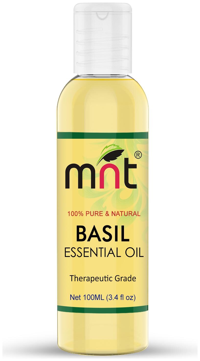 Mnt Basil (Tulsi) Essential Oil 100 Pure Natural Therapeutic Grade Oil For Hair Skin Body Massage Aromatherapy 100ml
Mnt Basil (Tulsi) Essential Oil 100 Pure Natural Therapeutic Grade Oil For Hair Skin Body Massage Aromatherapy 100ml