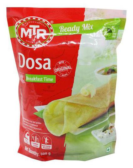 MTR Breakfast Mix - Dosa 500 g
MTR Breakfast Mix - Dosa 500 g