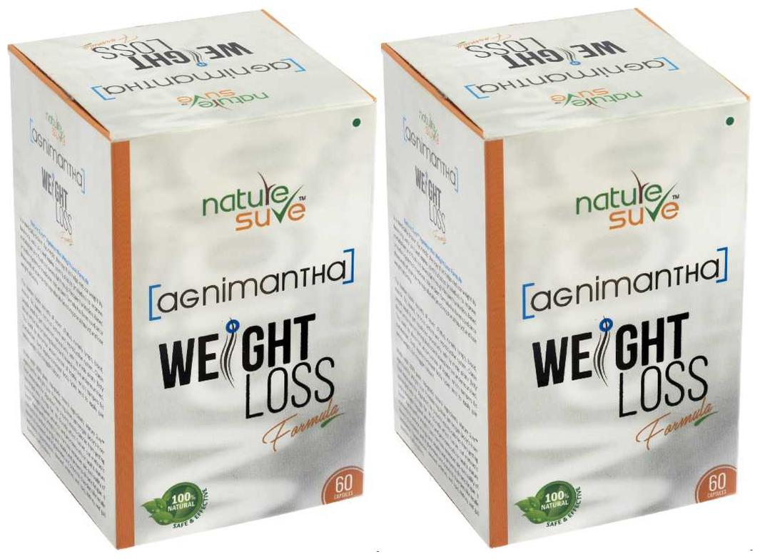 Nature Sure Agnimantha Weight Loss Formula for Men and Women 2 Packs (2x60 Capsules) 
Nature Sure Agnimantha Weight Loss Formula for Men and Women 2 Packs (2x60 Capsules)