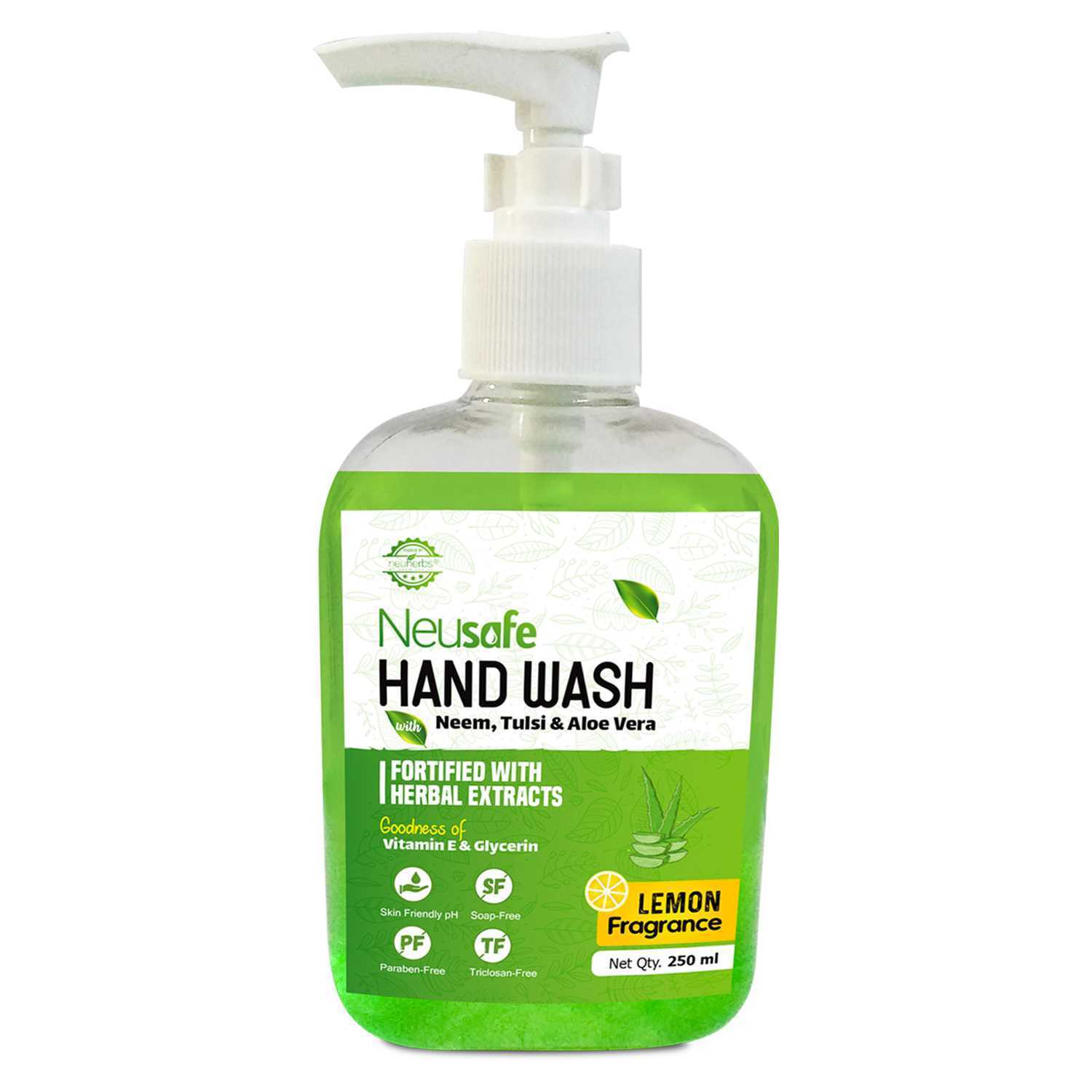 Neusafe Total Germ Protection Liquid Hand Wash With Power Of Neem Tulsi Extract - 250ml (Pack Of 1)
Neusafe Total Germ Protection Liquid Hand Wash With Power Of Neem Tulsi Extract - 250ml (Pack Of 1)
