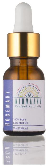 Nirvaana 100 Pure Natural Rosemary Essential Oil - Therapeutic Grade 15 ml (Pack of 1)
Nirvaana 100 Pure Natural Rosemary Essential Oil - Therapeutic Grade 15 ml (Pack of 1)