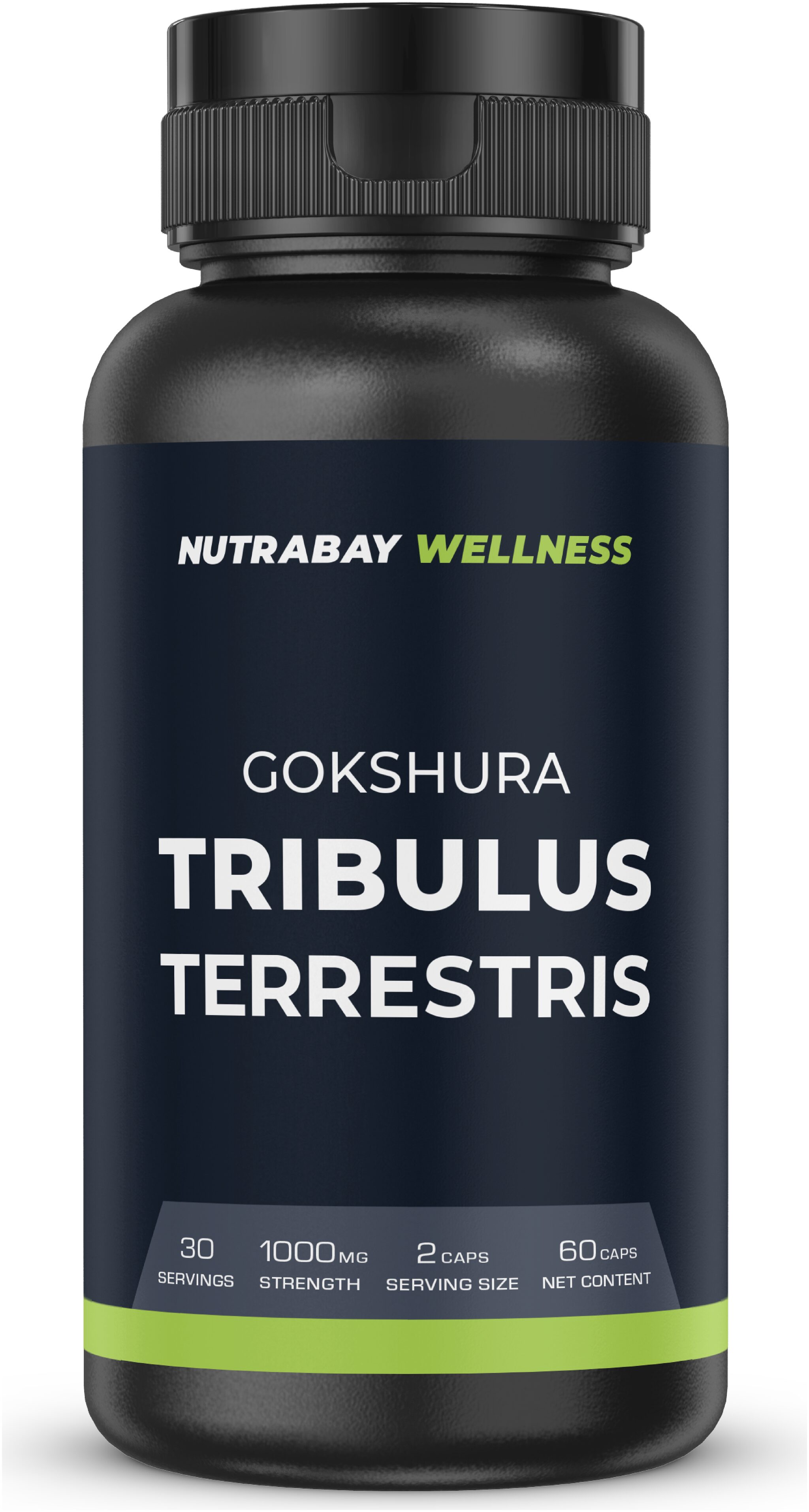 Nutrabay Wellness Tribulus Terrestris Extract (Gokshura) 1000mg 60 Capsules (Pack of 1)
Nutrabay Wellness Tribulus Terrestris Extract (Gokshura) 1000mg 60 Capsules (Pack of 1)