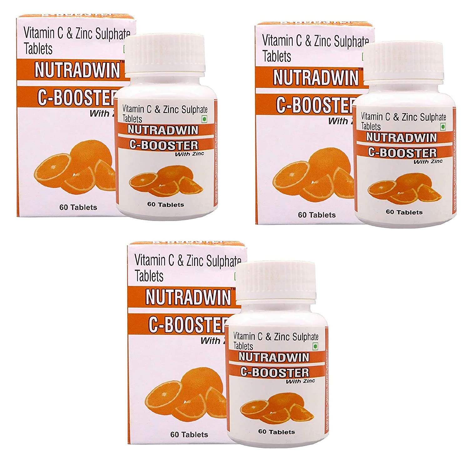 NUTRADWIN Vitamin C Tablet Chewable 500 mg Zinc 25 mg Best Immune Booster Antioxidant Skincare Tablet -60 Tablet pack per bottle Orange Flavour Tabs (Pack of 3 Bottle)
NUTRADWIN Vitamin C Tablet Chewable 500 mg Zinc 25 mg Best Immune Booster Antioxidant Skincare Tablet -60 Tablet pack per bottle Orange Flavour Tabs (Pack of 3 Bottle)