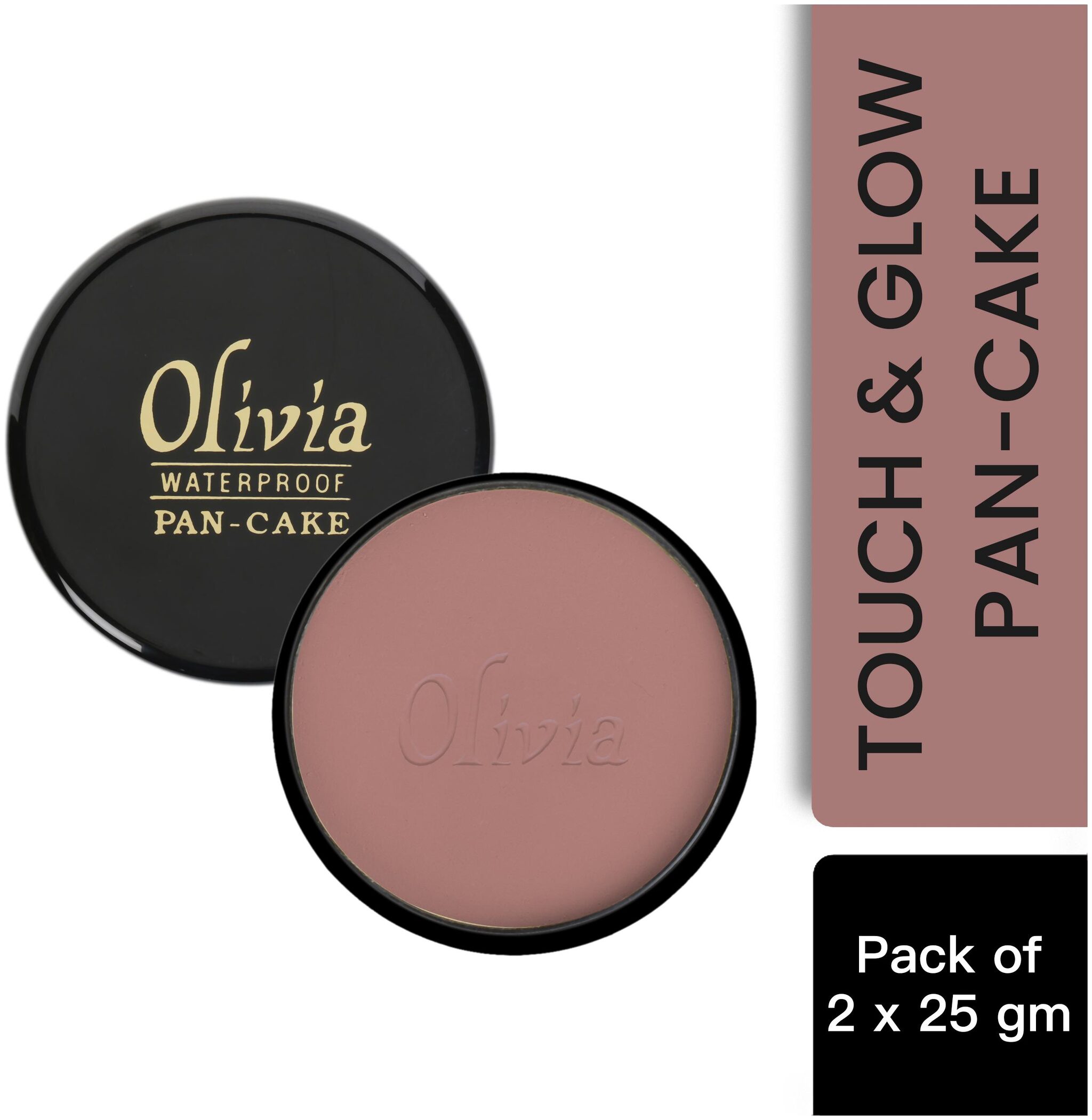 Olivia 100 Waterproof Pan Cake Touch Glow Makeup Concealer 25g Shade No 29 - Pack of 2
Olivia 100 Waterproof Pan Cake Touch Glow Makeup Concealer 25g Shade No 29 - Pack of 2