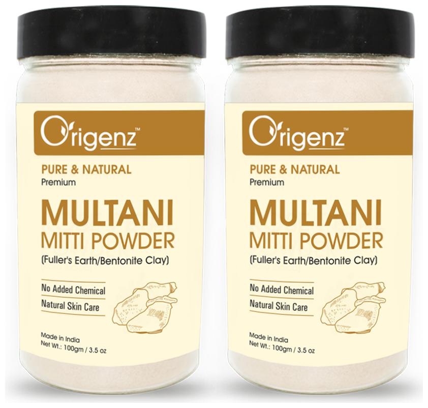 Origenz Premium Multani Mitti Powder (Fuller s Earth Bentonite Clay) 100g (Pack of 2)
Origenz Premium Multani Mitti Powder (Fuller s Earth Bentonite Clay) 100g (Pack of 2)