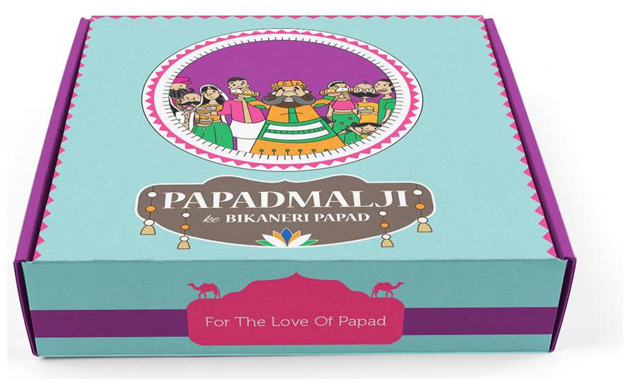 Papadmalji Assorted Papad Gift Pack (Bikaneri Moong Special 200g x 2 Chana Lahsun 200g x 2 Urad Punjab 200g x 2 Moong Special 200g x 2 Moong Lahsun 200gx2)
Papadmalji Assorted Papad Gift Pack (Bikaneri Moong Special 200g x 2 Chana Lahsun 200g x 2 Urad Punjab 200g x 2 Moong Special 200g x 2 Moong Lahsun 200gx2)