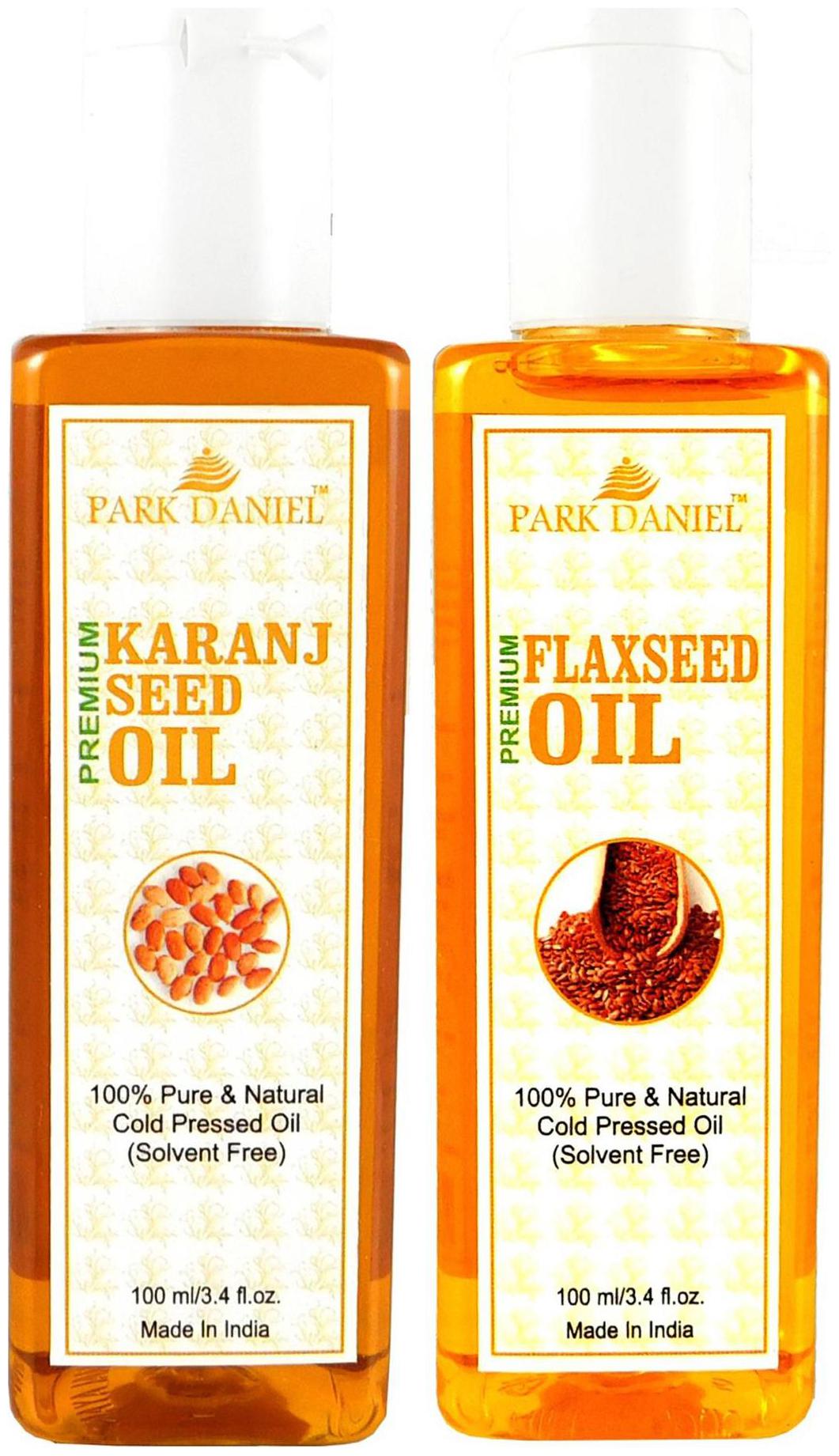 Park Daniel Premium Flaxseed Oil And Karanj Oil Combo Of 2 Bottles Of 100 ml (200 ml )
Park Daniel Premium Flaxseed Oil And Karanj Oil Combo Of 2 Bottles Of 100 ml (200 ml )