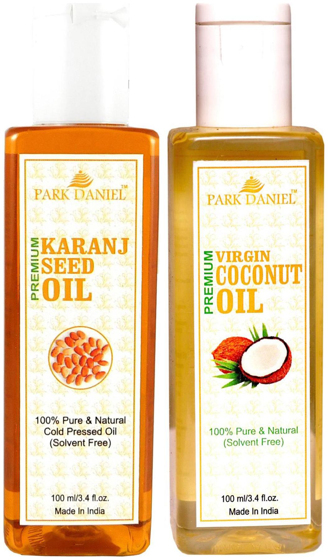 Park Daniel Premium Karanj Oil And Coconut Oil Combo Of 2 Bottles Of 100 ml (200 ml )
Park Daniel Premium Karanj Oil And Coconut Oil Combo Of 2 Bottles Of 100 ml (200 ml )