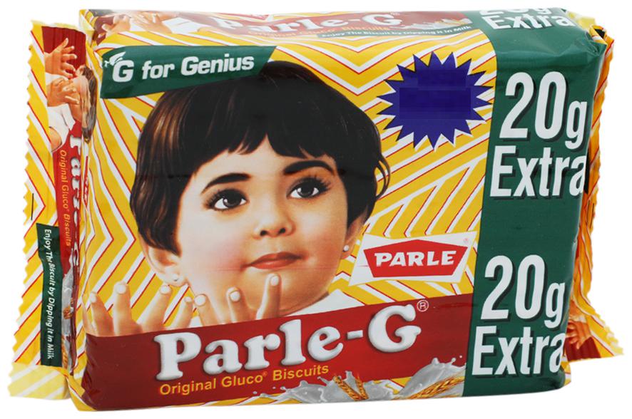 Parle Gluco Biscuits - Parle-G 110 g (20 Extra)